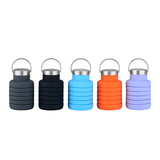 portable silicone water bottle