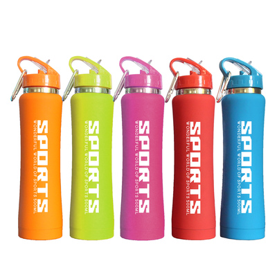 sports bottle with carabiner
