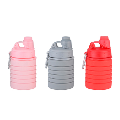 cake shape silicone water bottle
